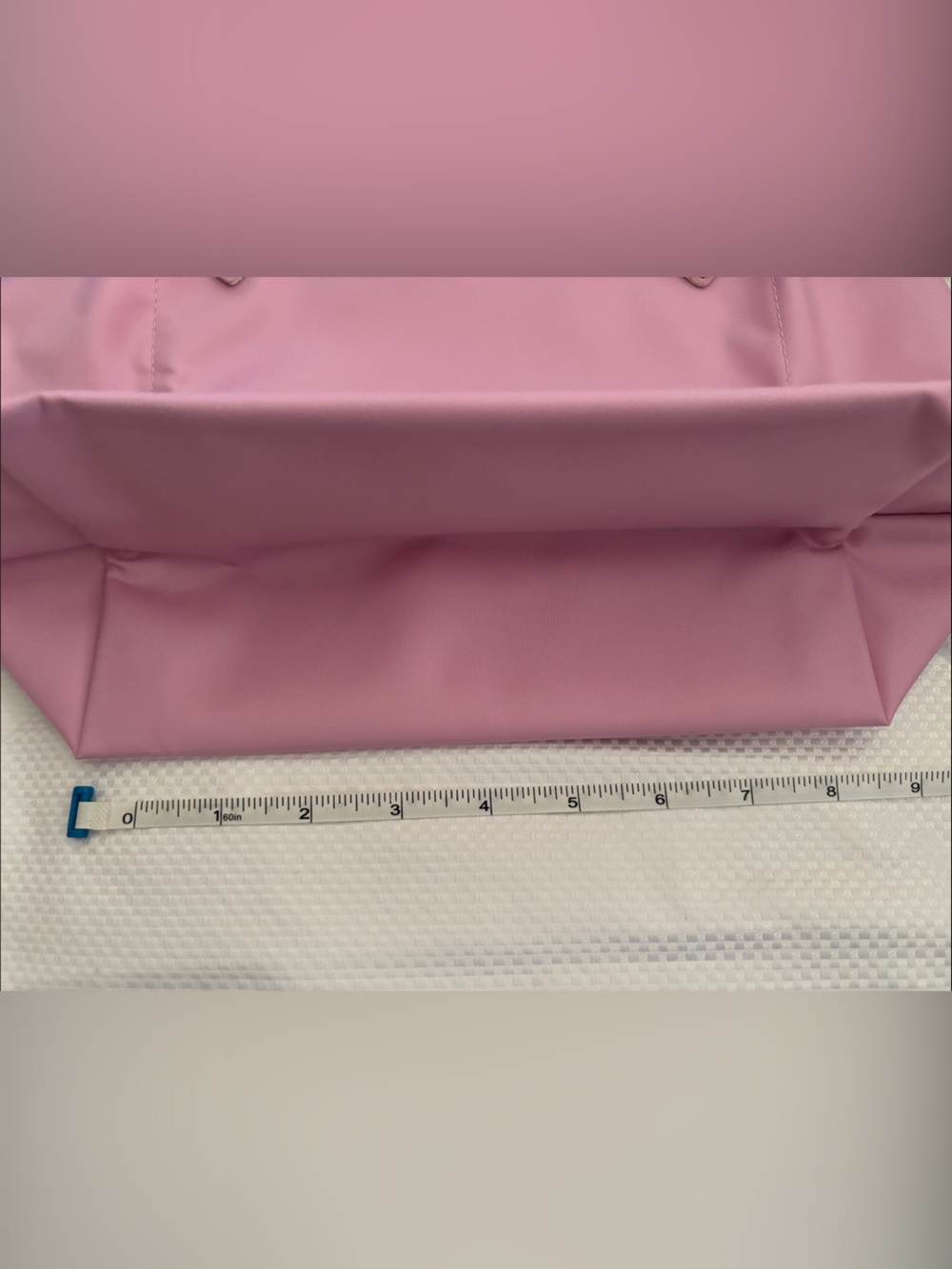 Longchamp Pink Nylon Small Le Pliage Tote with Top Handles - Picture 4 of 6